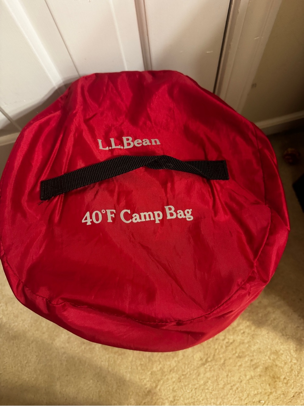 L.L. Bean Hot Pink Sleeping Bag